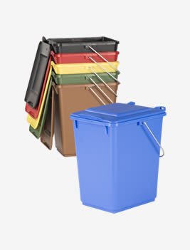 Tonne Abfalltonne Abfalleimer Kunststoff verschiedene Größen/Farben